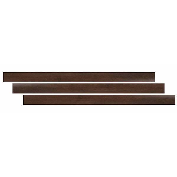 Ackland 0.27 in. T x 94 in. L x 1.77 in. W Heirloom Cherry Luxury Vinyl Flooring Trim T Molding AKVTVHECH-T - main